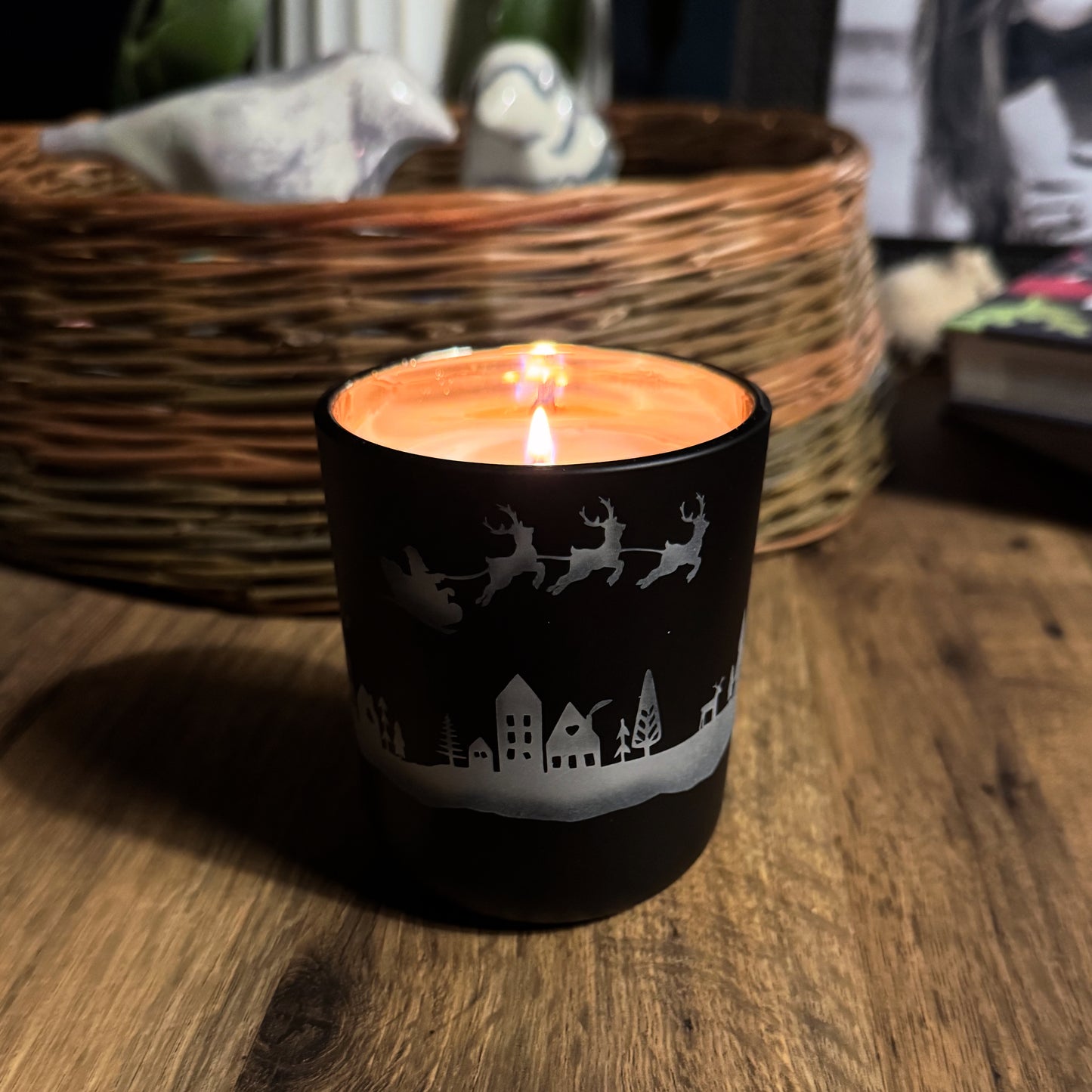 Christmas candle holder