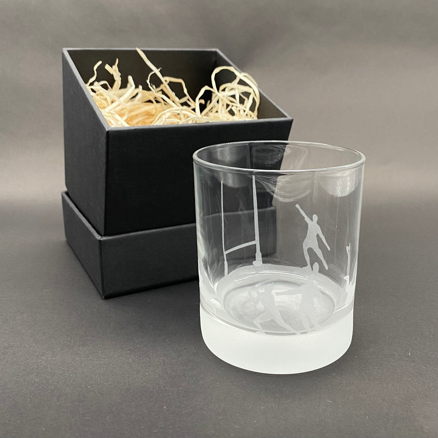 Rugby Whisky Tumbler