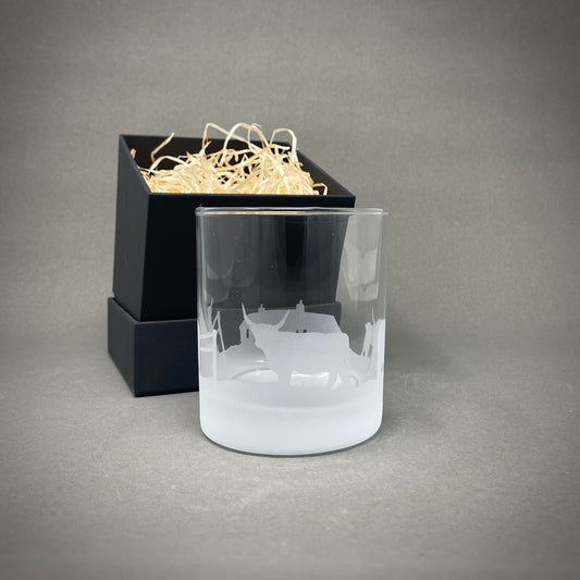 Highland Cow & Croft Whisky Tumbler