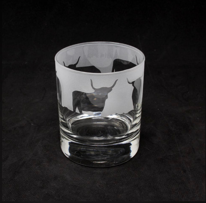 Classic Highland Cow Whisky Tumbler