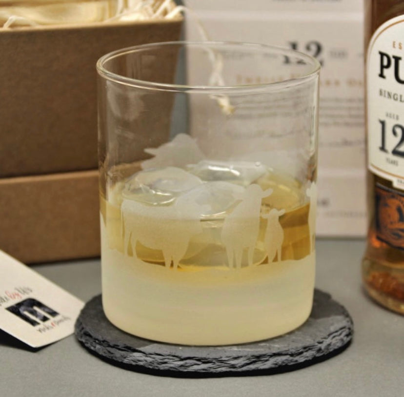Cattle Whisky Tumbler