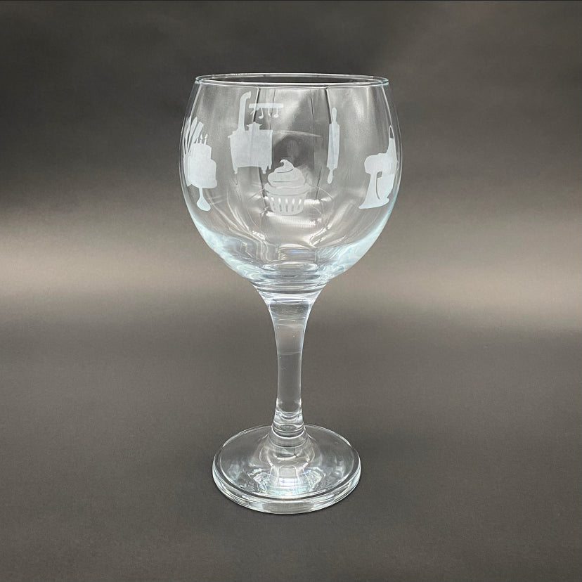 Baking Gin Glass