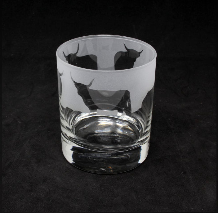 Classic Highland Cow Whisky Tumbler