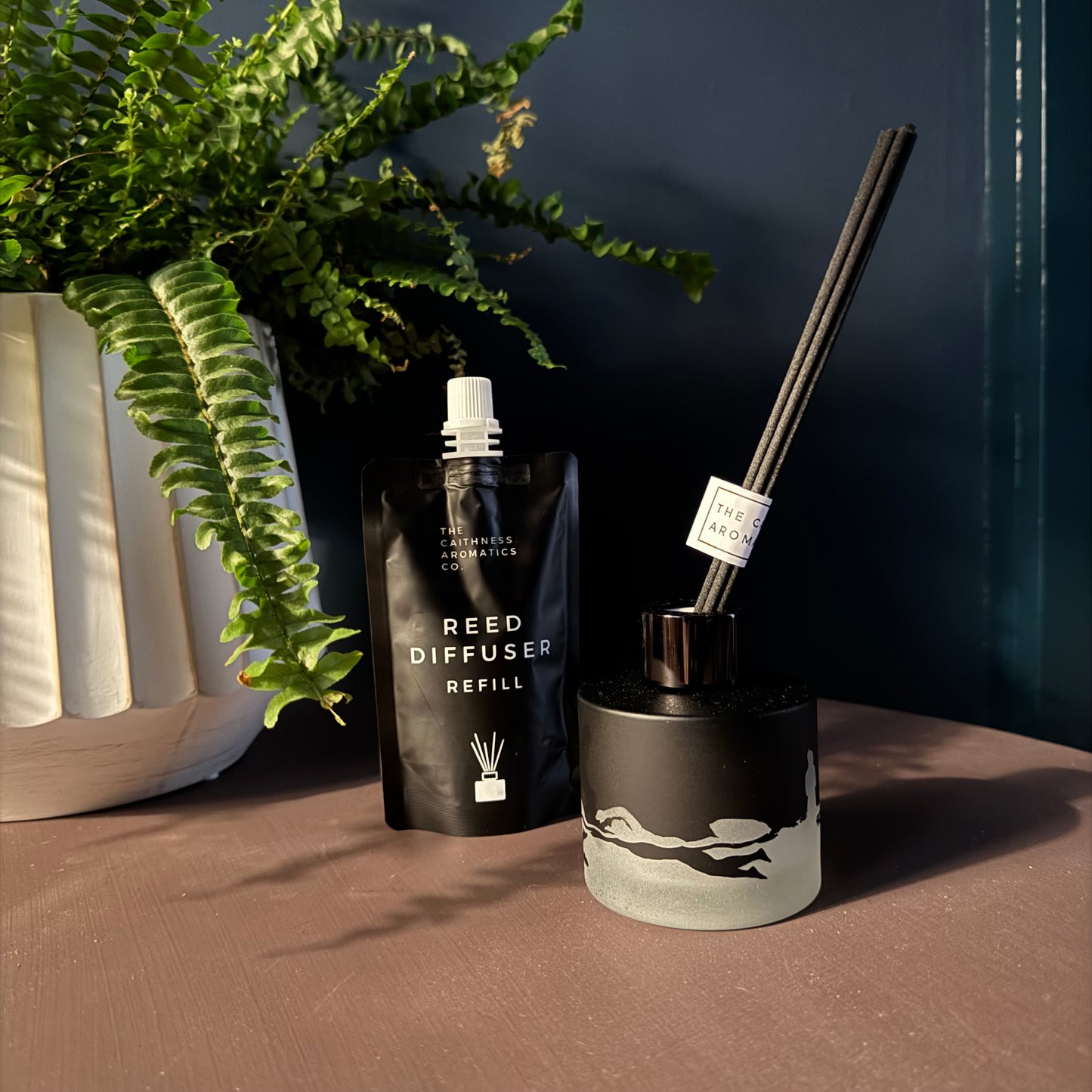Wild Swimming Reed Diffuser & refill pouch