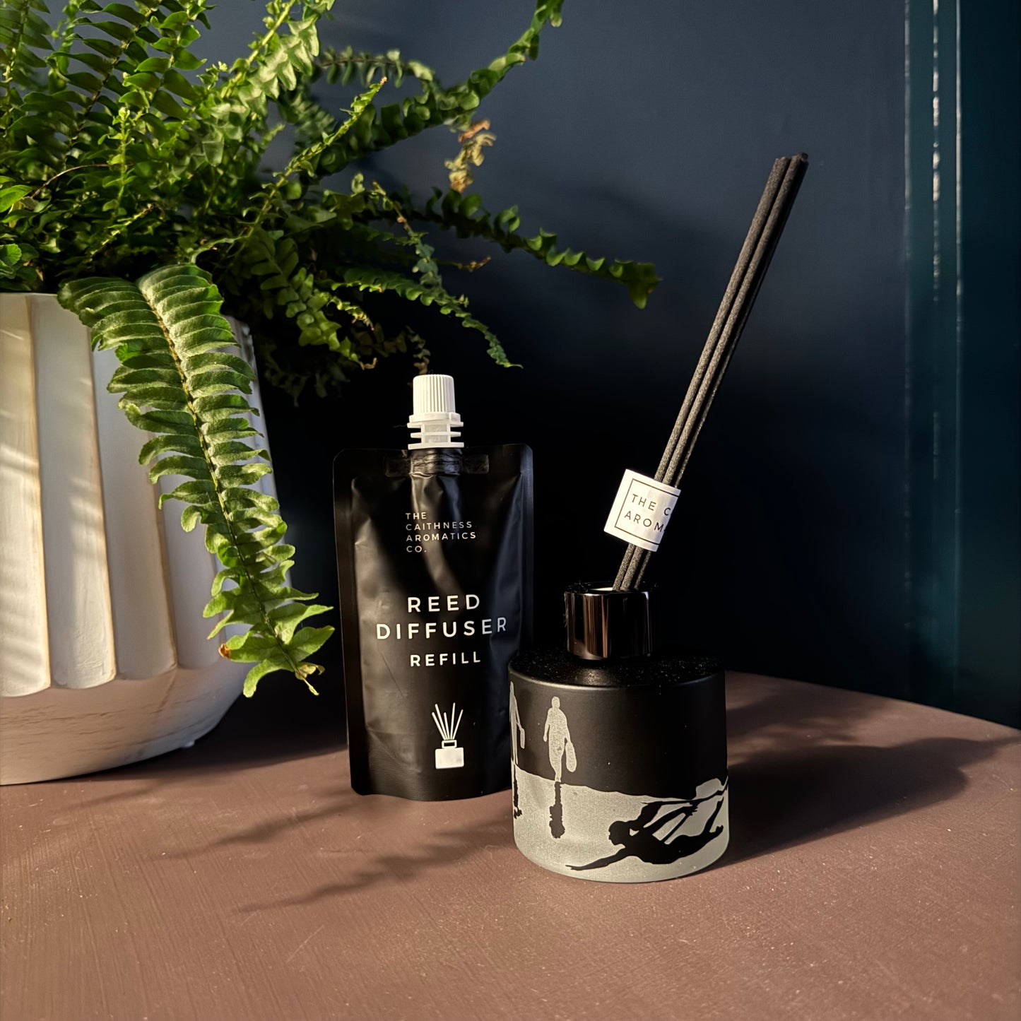 Wild Swimming Reed Diffuser & refill pouch