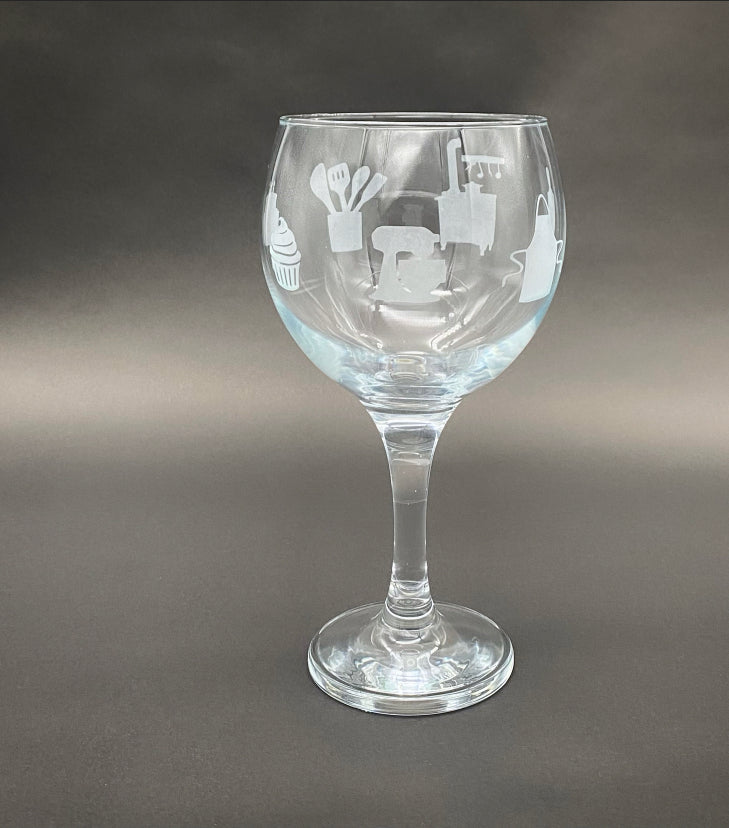 Baking Gin Glass