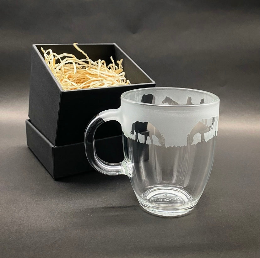 Grazing Horses Mug