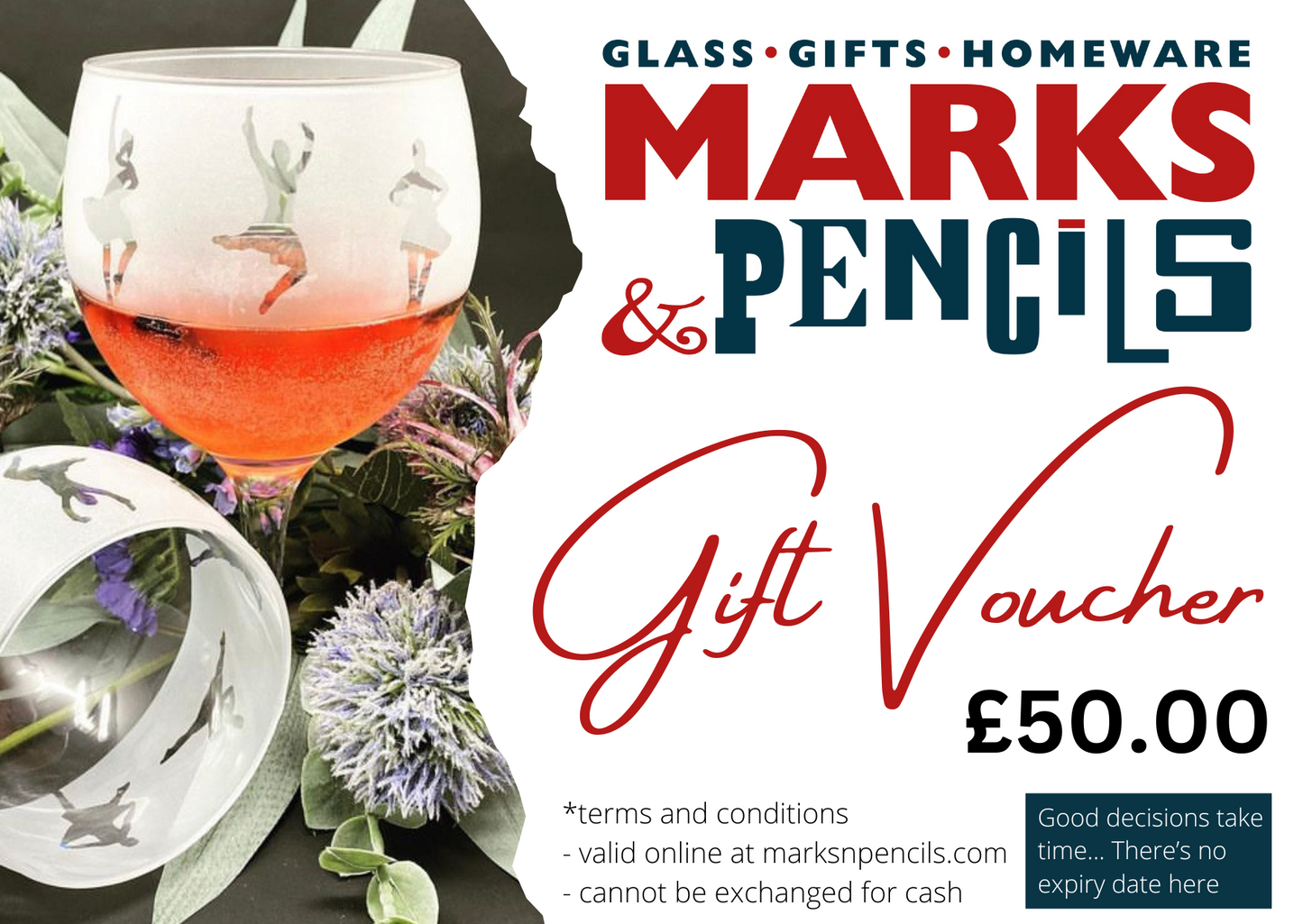 Marks & Pencils Online Gift Voucher
