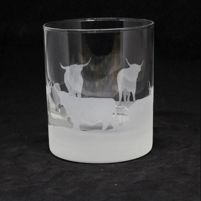 Classic Highland Cow Whisky Tumbler