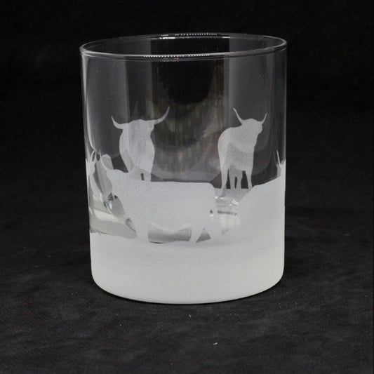 Classic Highland Cow Whisky Tumbler