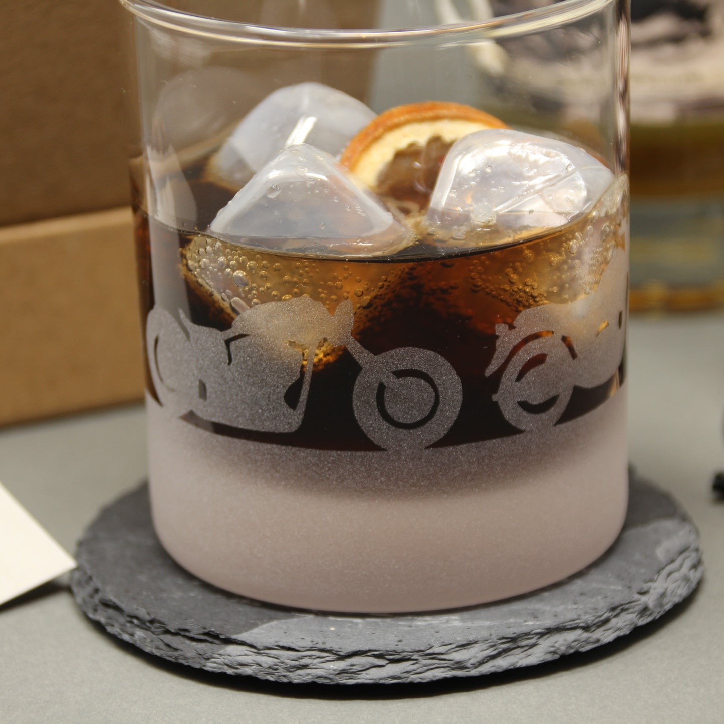 Motorbike Whisky Tumbler
