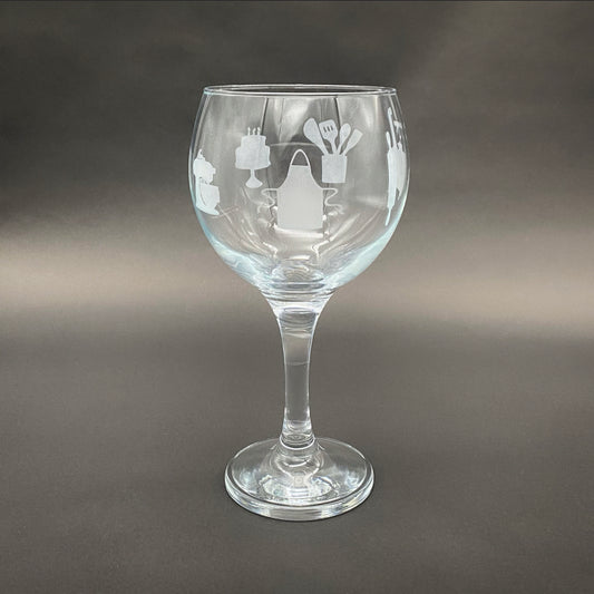 Baking Gin Glass