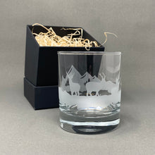 Load image into Gallery viewer, Stag &amp; Hills (Middle placement) Whisky Tumbler
