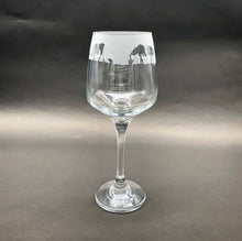 Load image into Gallery viewer, Grazing Horses Wine Glass
