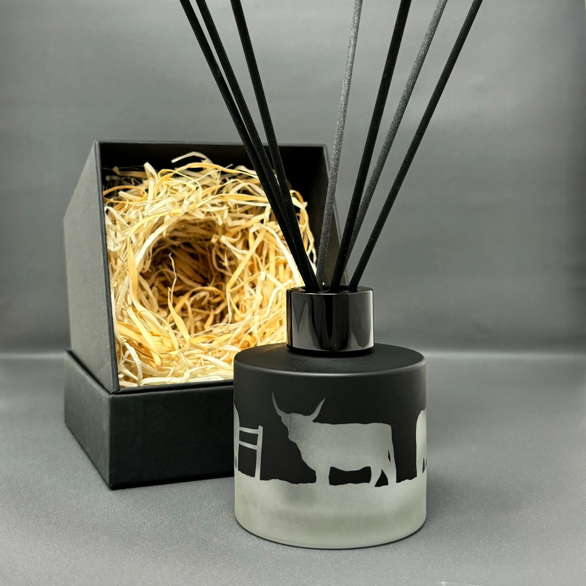 Highland Cow Reed Diffuser – Marks & Pencils
