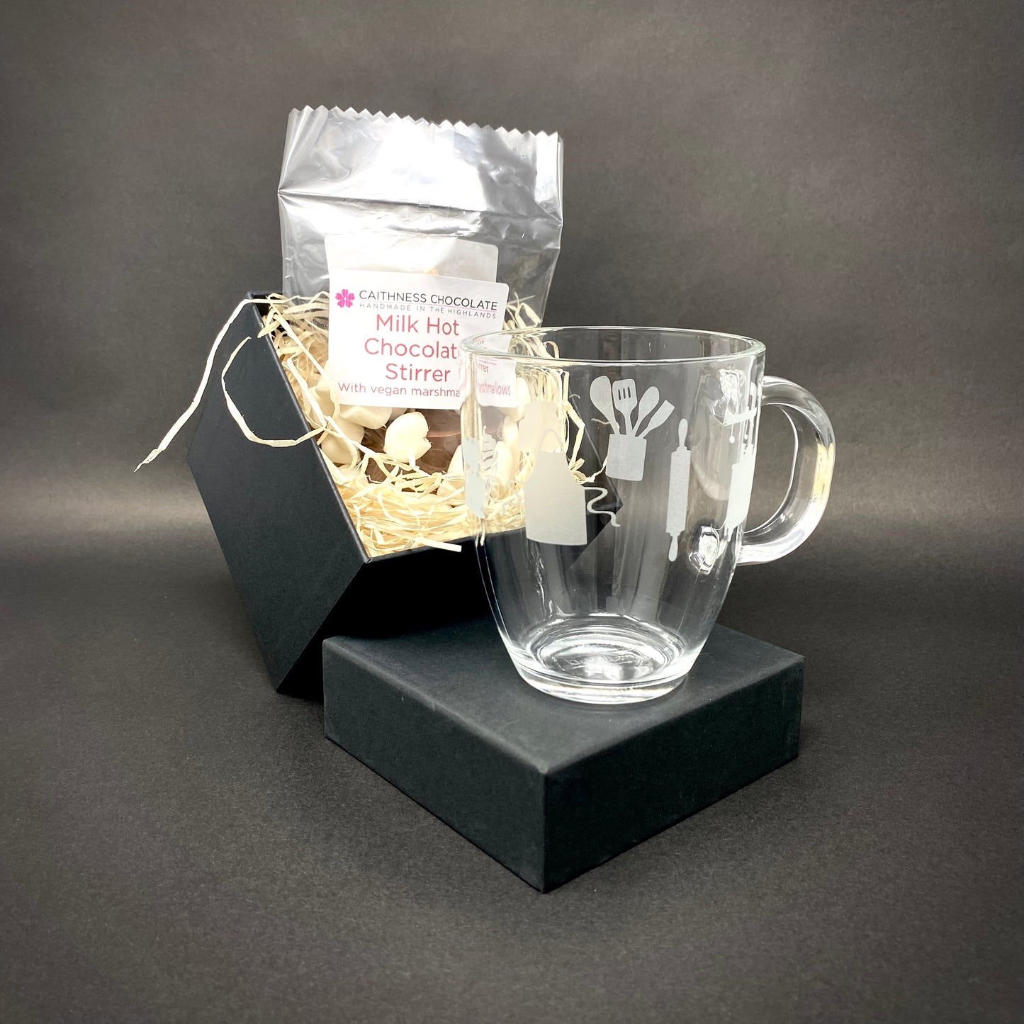 Baking Mug Hot Chocolate Gift Set