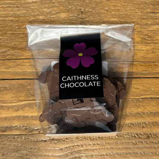 Milk Chocolate Cow Shapes