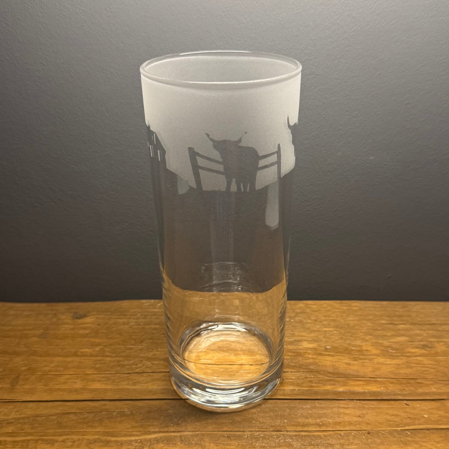 Highland Cow Pint Glass