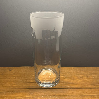 Highland Cow Pint Glass
