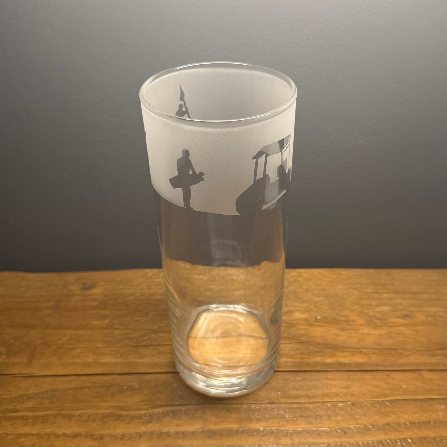 Golf Pint Glass