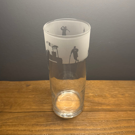 Golf Pint Glass
