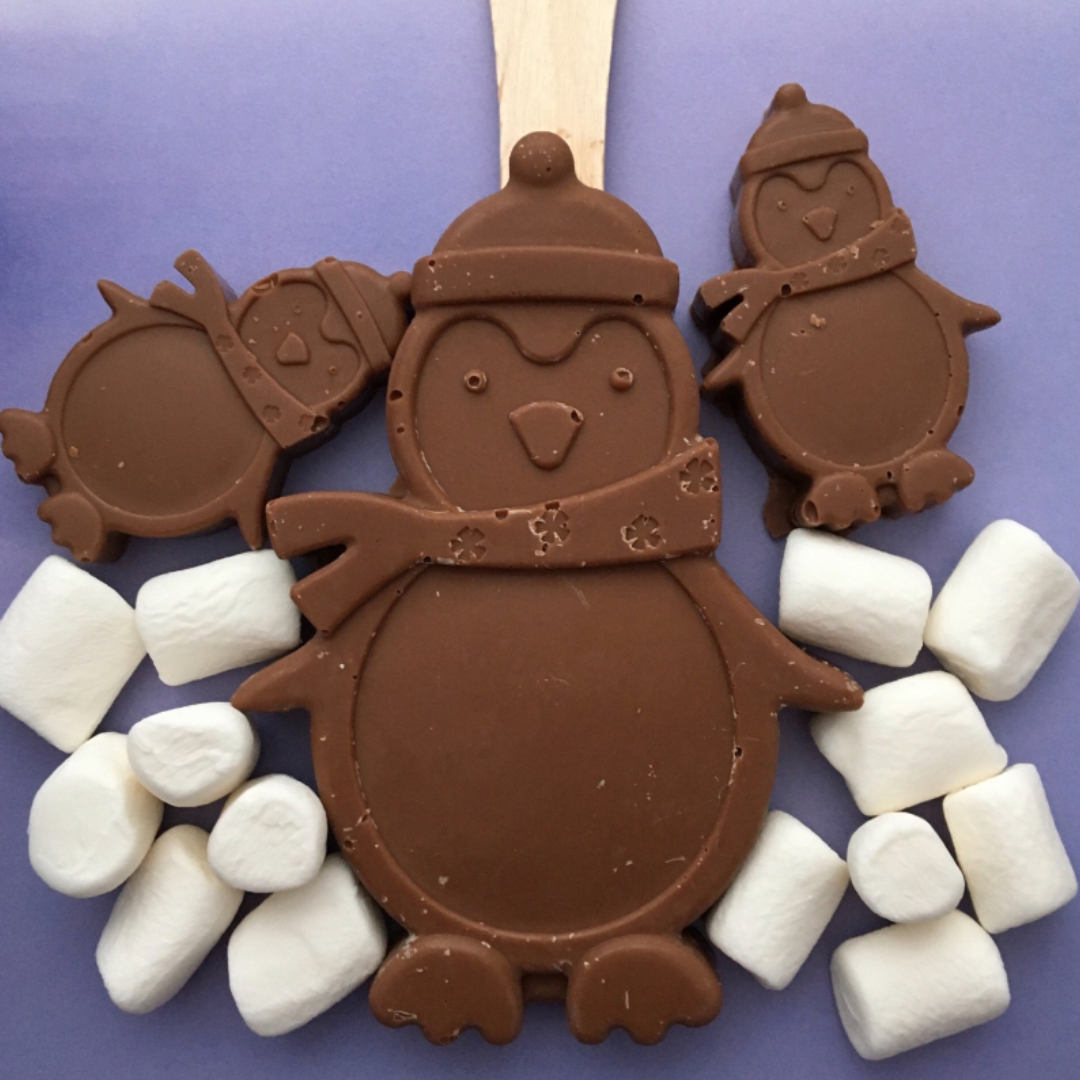 Penguin Hot Chocolate Stirrer