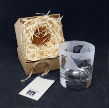Load image into Gallery viewer, Classic Highland Cow Whisky Tumbler Upper

