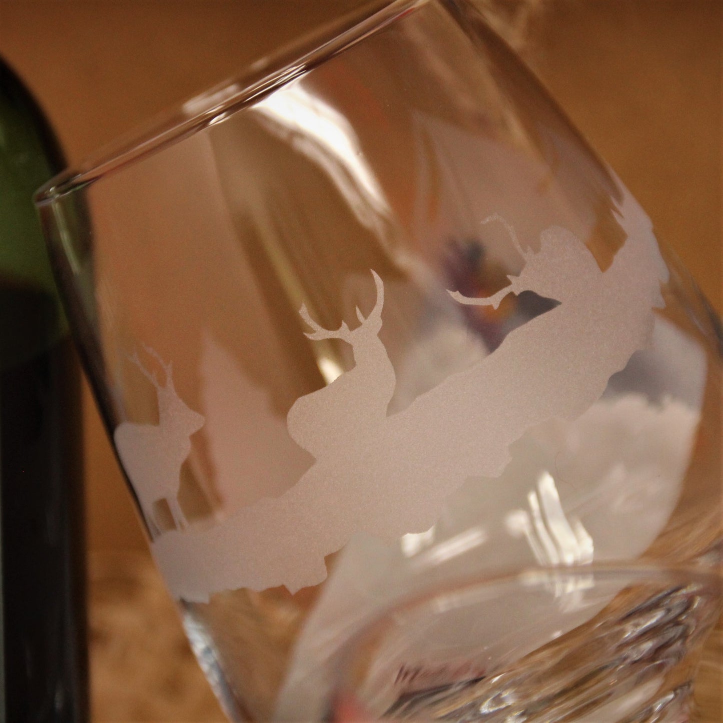 Stag Wine Glass